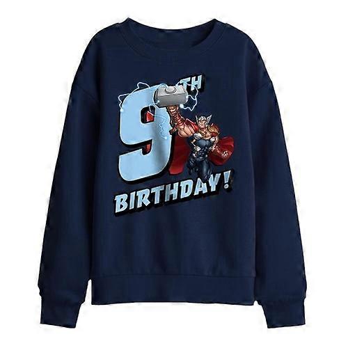 Thor Childrens/Kids 9th Birthday Sweatshirt