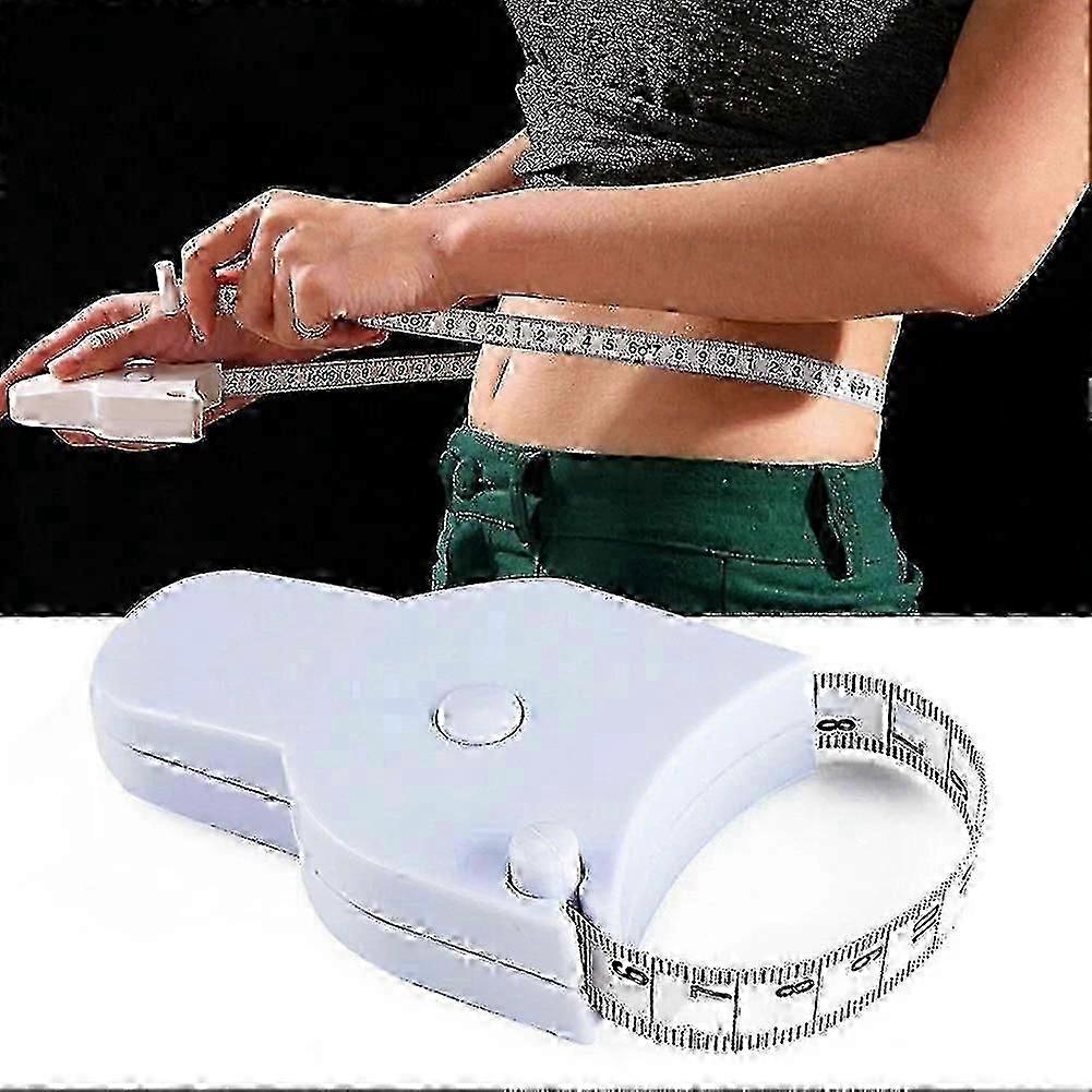 2-pack Auto-retractable Measuring Tape - Dual Scale Body Measuring Ruler