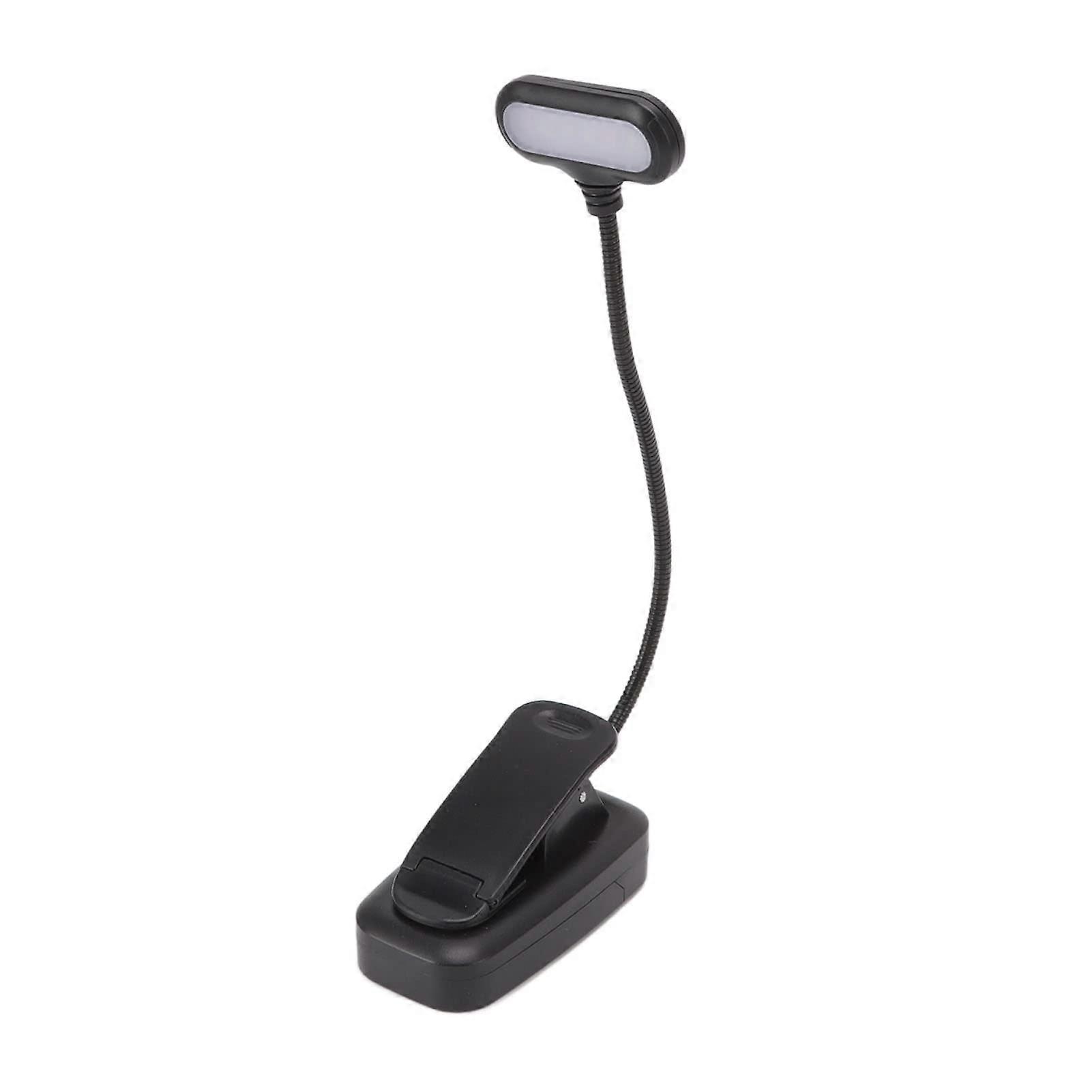 LED Book Light USB Rechargeable Clip On Reading Lamp with Adjustable Brightness EyeFriendly