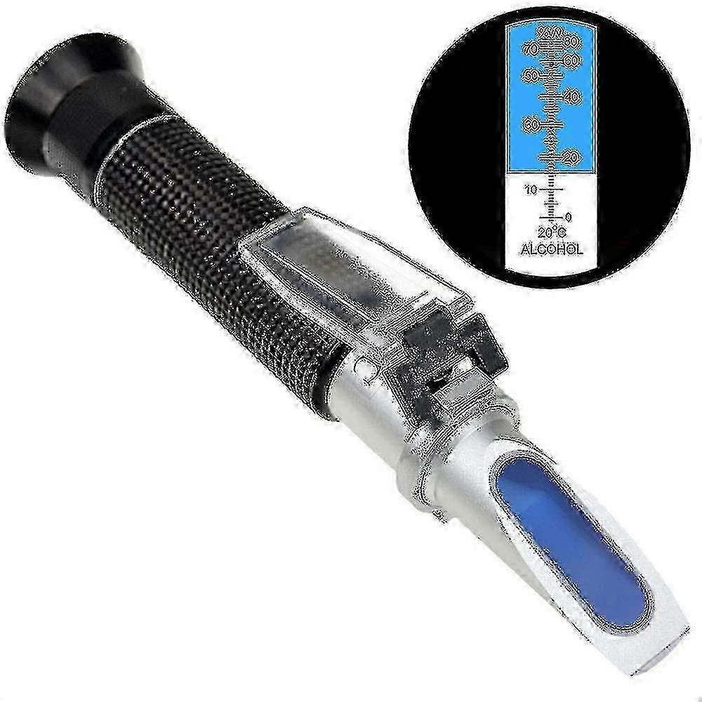 Alcohol Refractometer for Spirit - 0 - 80% v/v Range with ATC for Precise Volume % Measurement