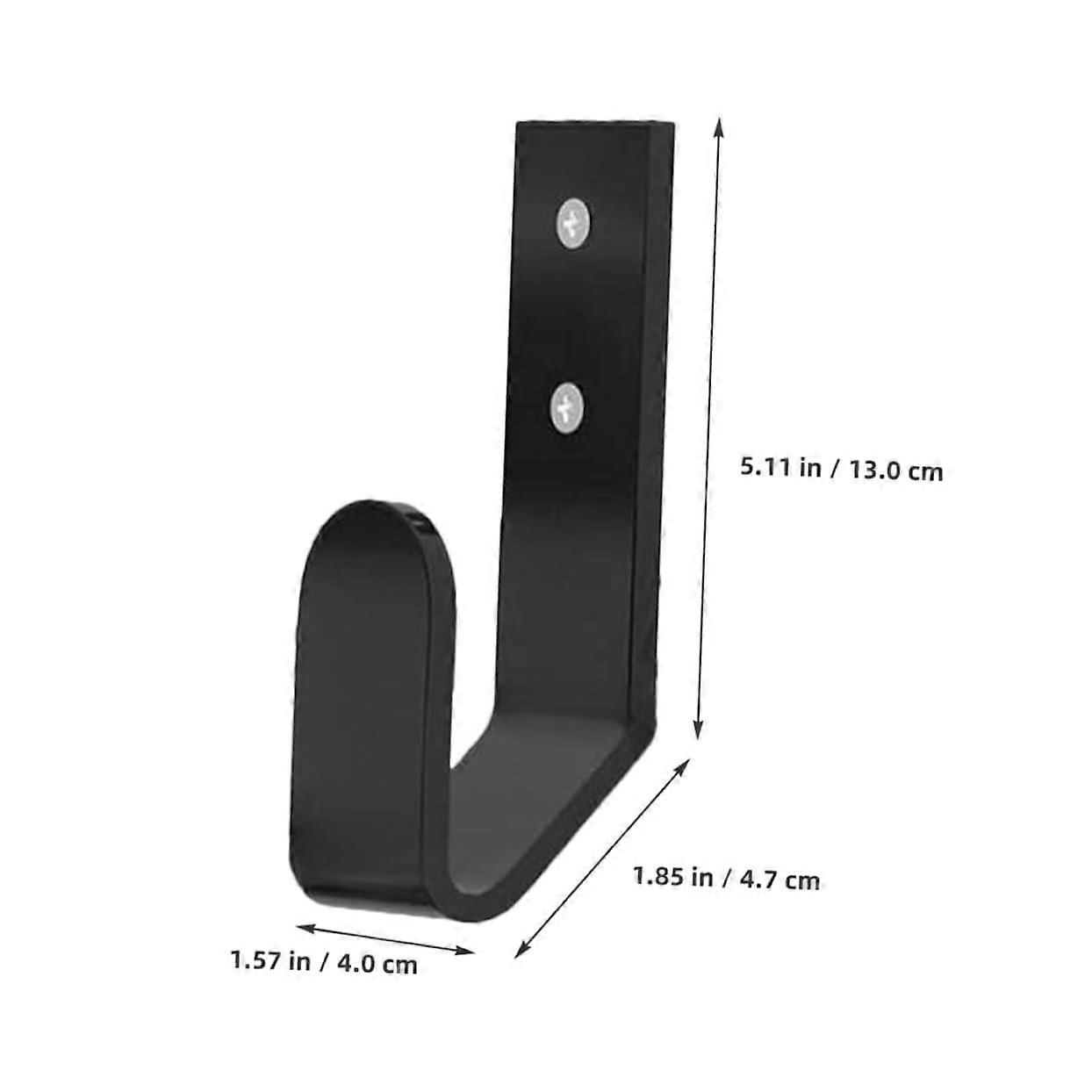 Keyboard Wall Mount Holder 4 Pack SpaceSaving Rack for Mechanical Laptop Gaming Desktop Black