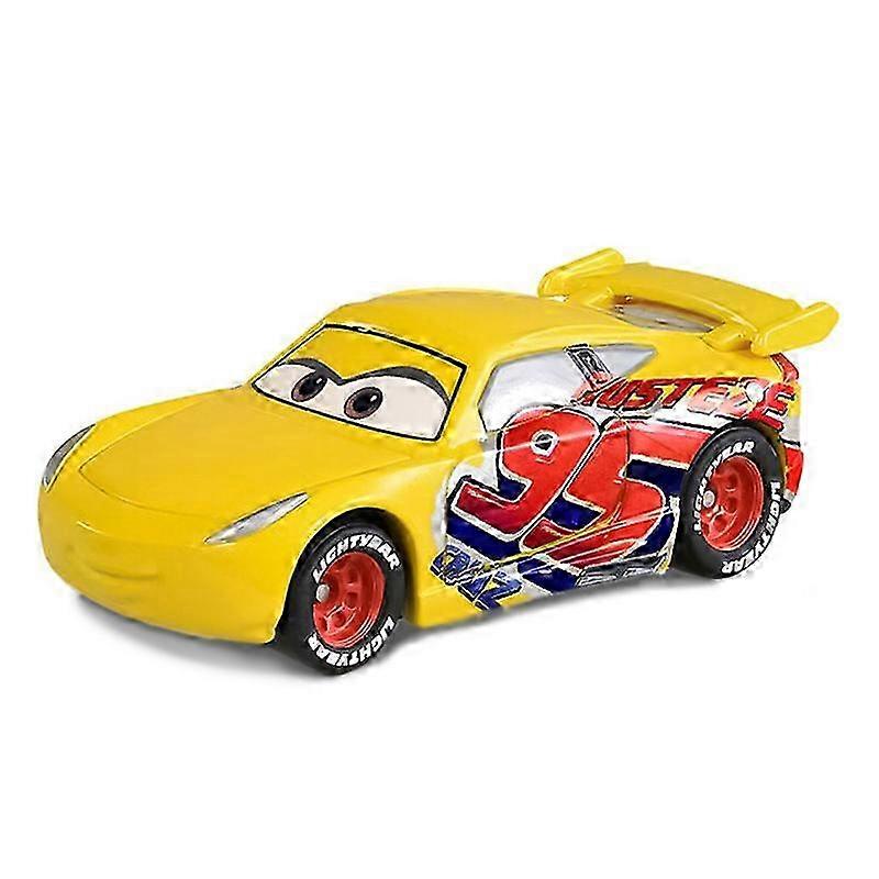 Disney Cars Pixar Cars 95-3rd Generation Blue Metal Diecast Toy Car 1:55 Lightning McQueen Kids Toys Boy Christmas Gifts