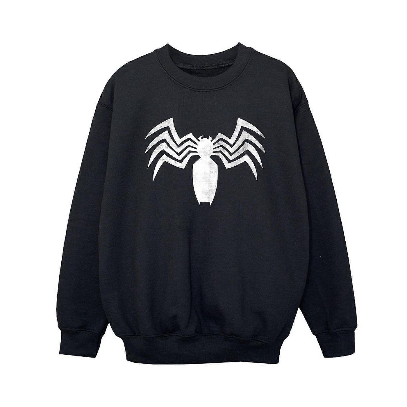 Marvel Boys Venom Spider Logo Emblem Tröja