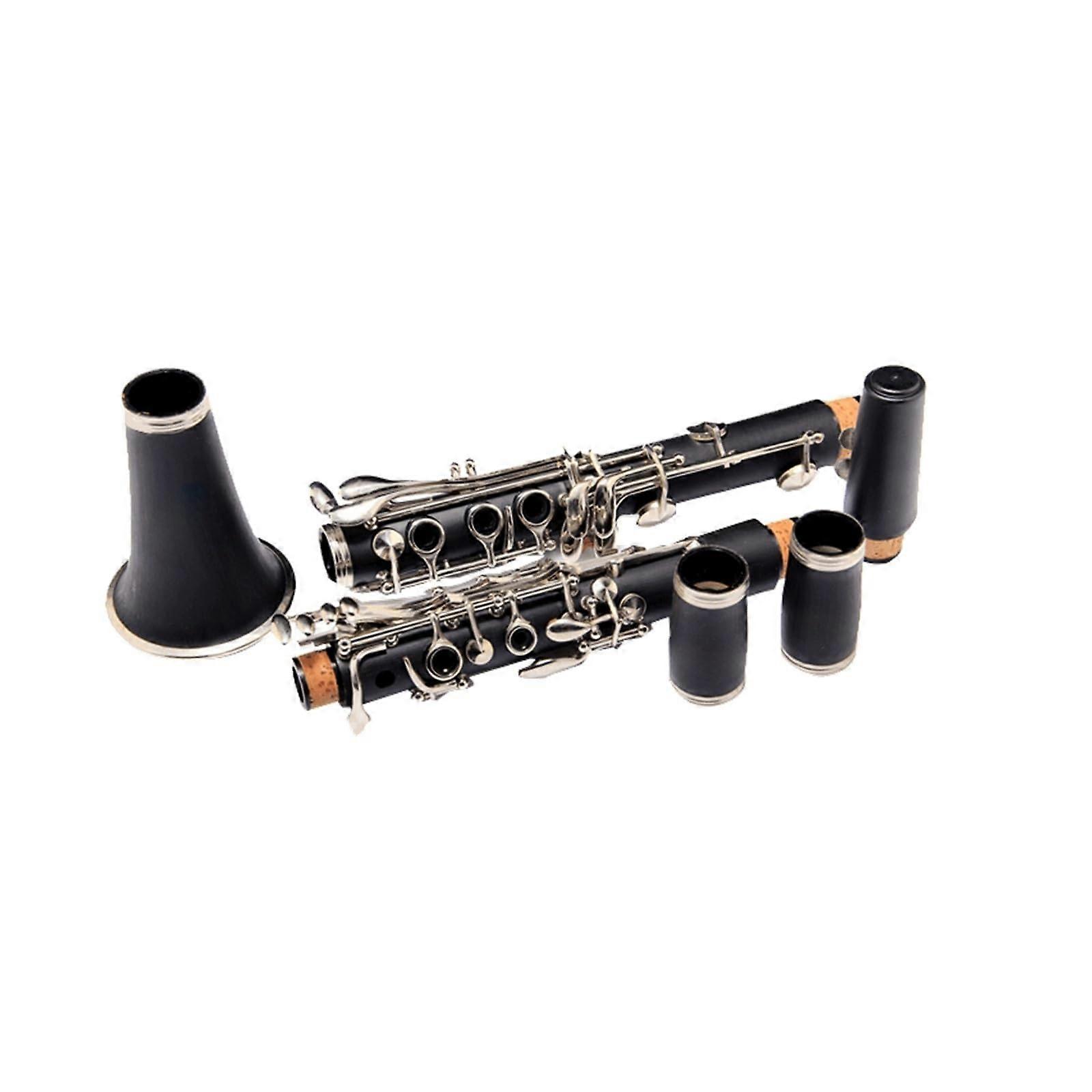 Professional Bb Clarinet with Smooth Tone, Durable Keys and Comfortable Grip for Concert Performance