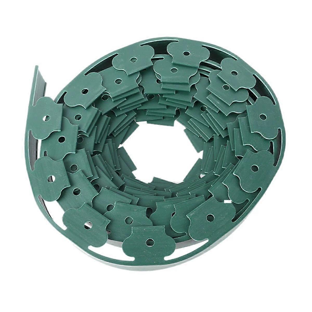 5x5cm 10m Landscape Edging Length No Digging Garden Edging Kit Green