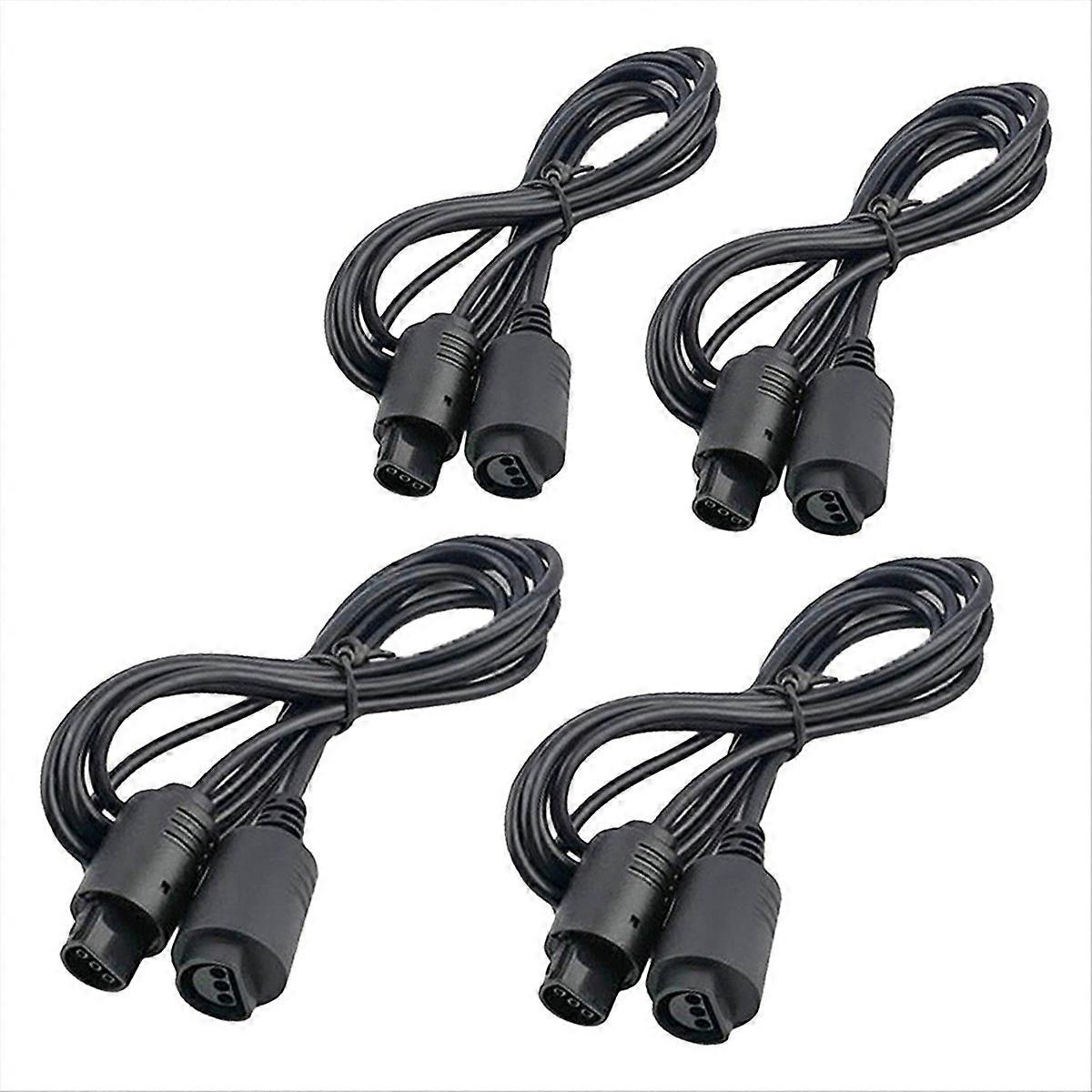 4 Pack 6Ft N64 Controller Extension Cable Cord for 64