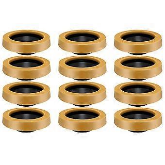 12Pack Toilet Wax Ring, Universal Wax Ring for Toilet Installation,Toilet Wax Rings and Toilet Bowl Wax Ring Seal