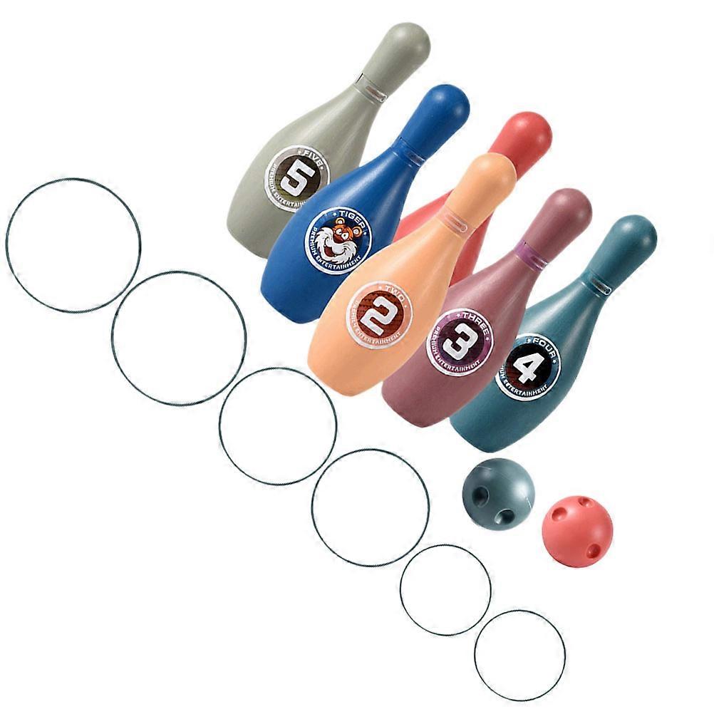 Bowling Toy Parent-Child Bowling Balls for Playing 1Set