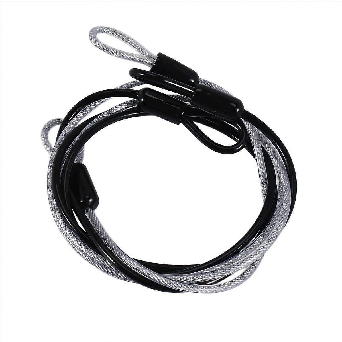 Travel Security Cable Lock,Braided Steel Coated Safety Cable