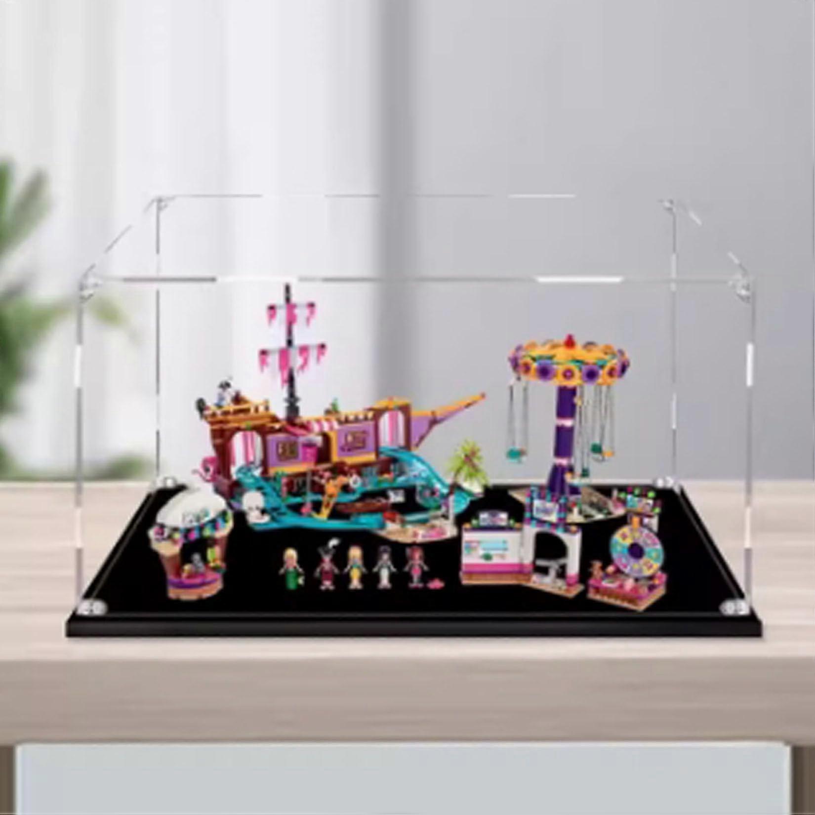 Acrylic Display Case for  Playground 41375, Dustproof Clear Showcase Box, Tool Assembly