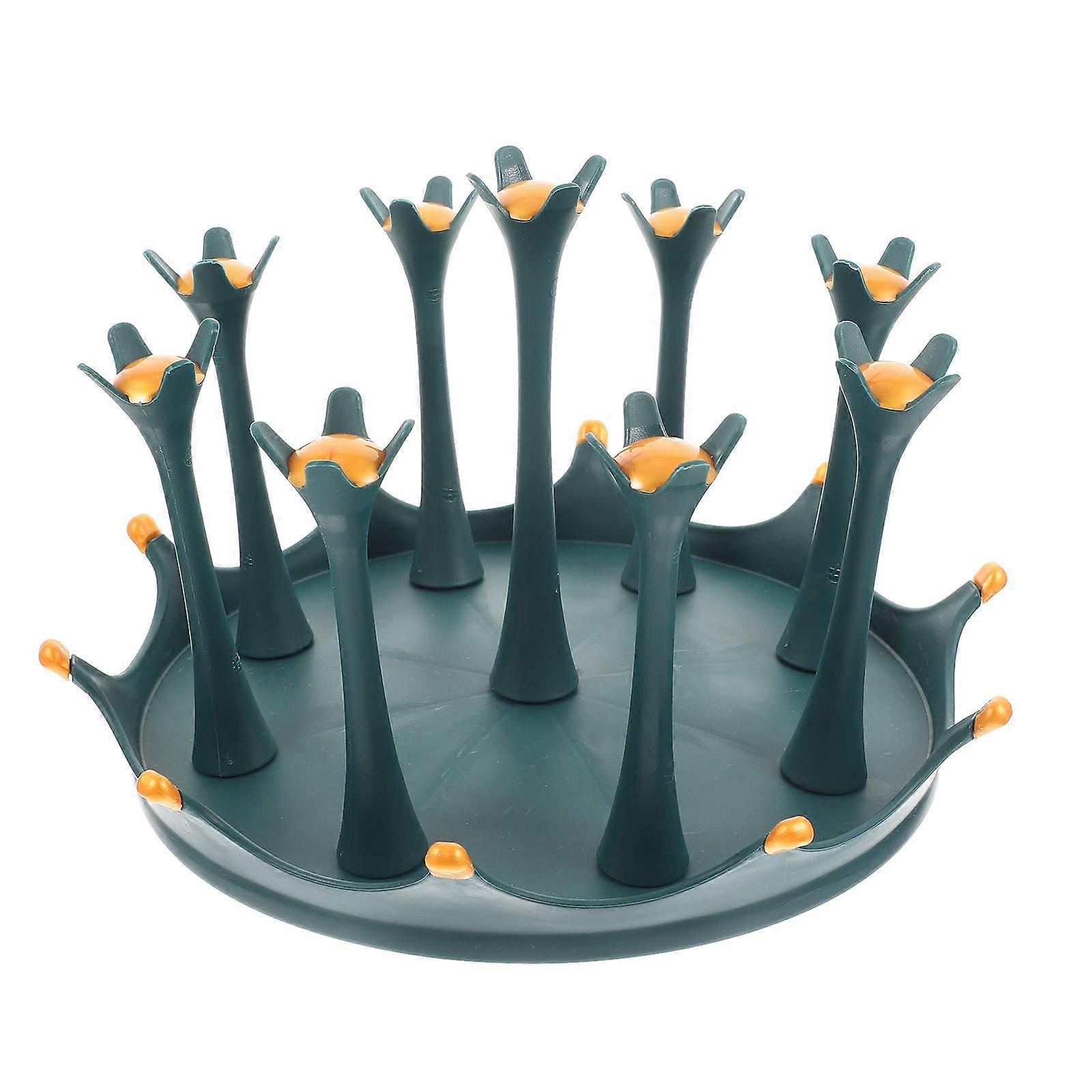 Rotating Mug Holder Water Cup Rack for Household Use with Quantity