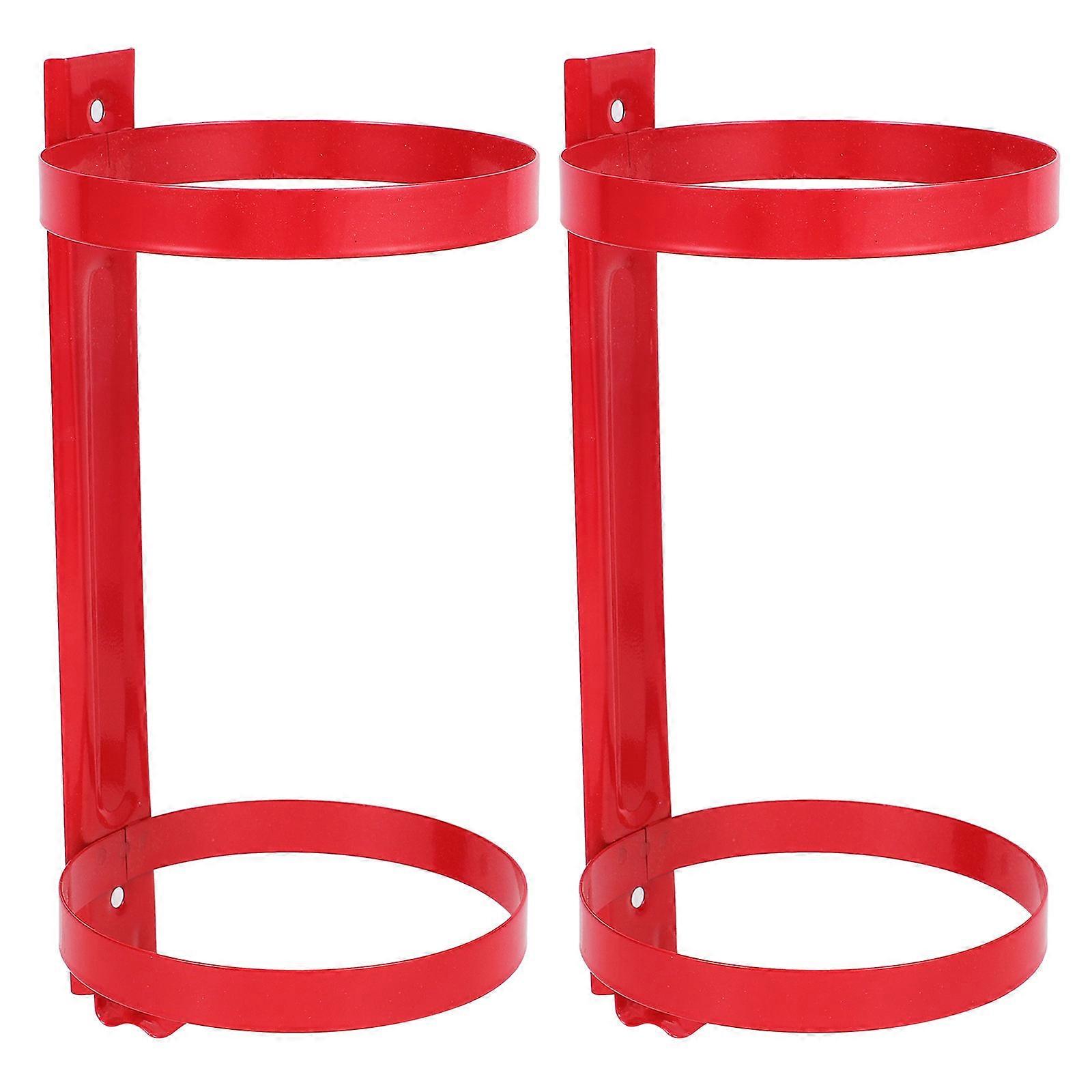 Fire Extinguisher Stand Fire Extinguisher Mount Bracket for Storage 2Pcs