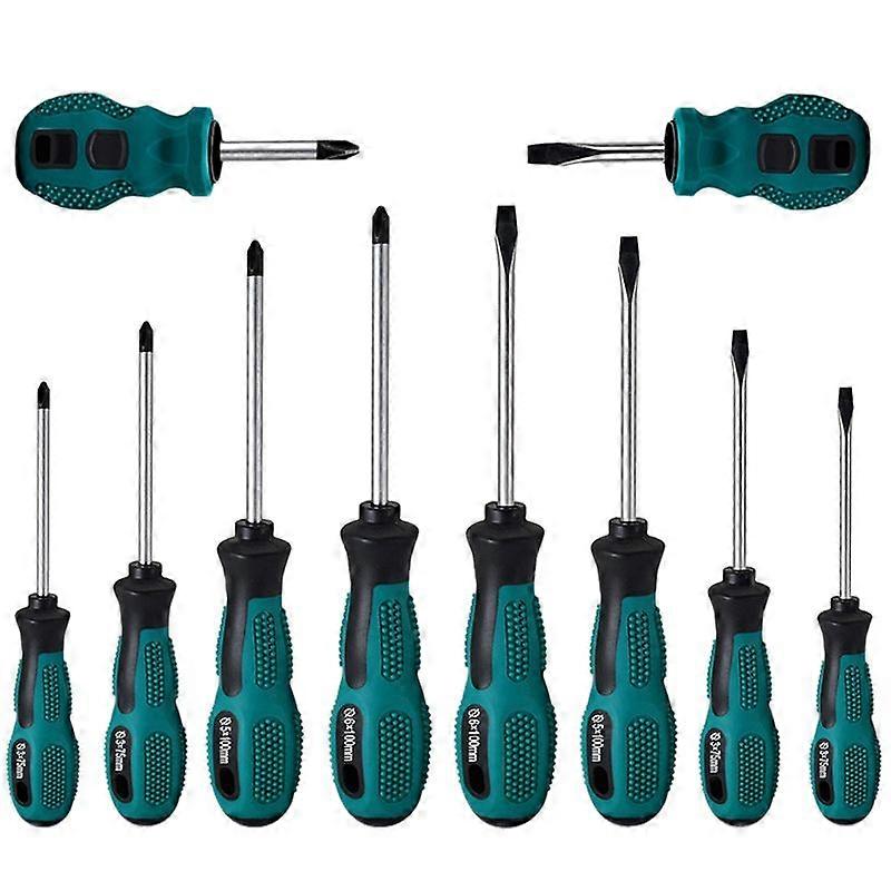 10-Piece Screwdriver Set Hardware Tools Combination 