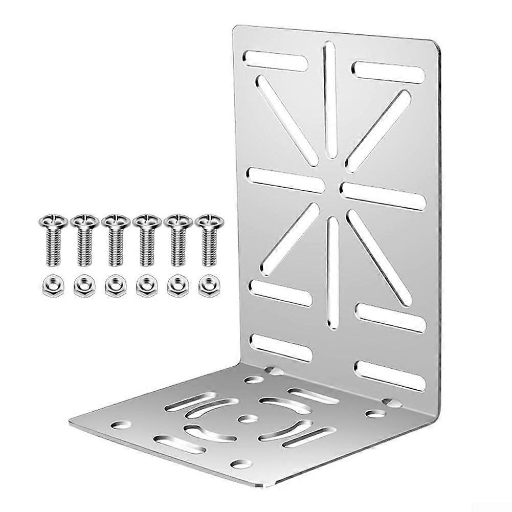 Stainless Steel LShape CCTV Camera Mount for Outdoor Dome Security Camera Bracket Adjustable