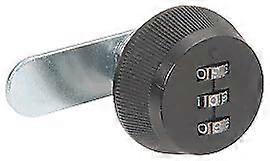 Direct Fit Replacement Black Plated Combination Lock for CRL7850B, Keyless Secure Operation