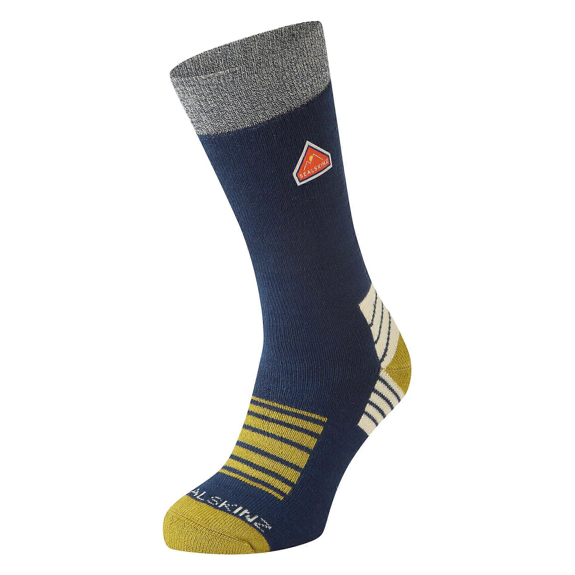 Sealskinz - Single Layer Bamboo Mid Length Plain Hiking Socks