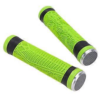 Antislip stuurhoezen voor racefietsen, 1 paar groene siliconen handvatten