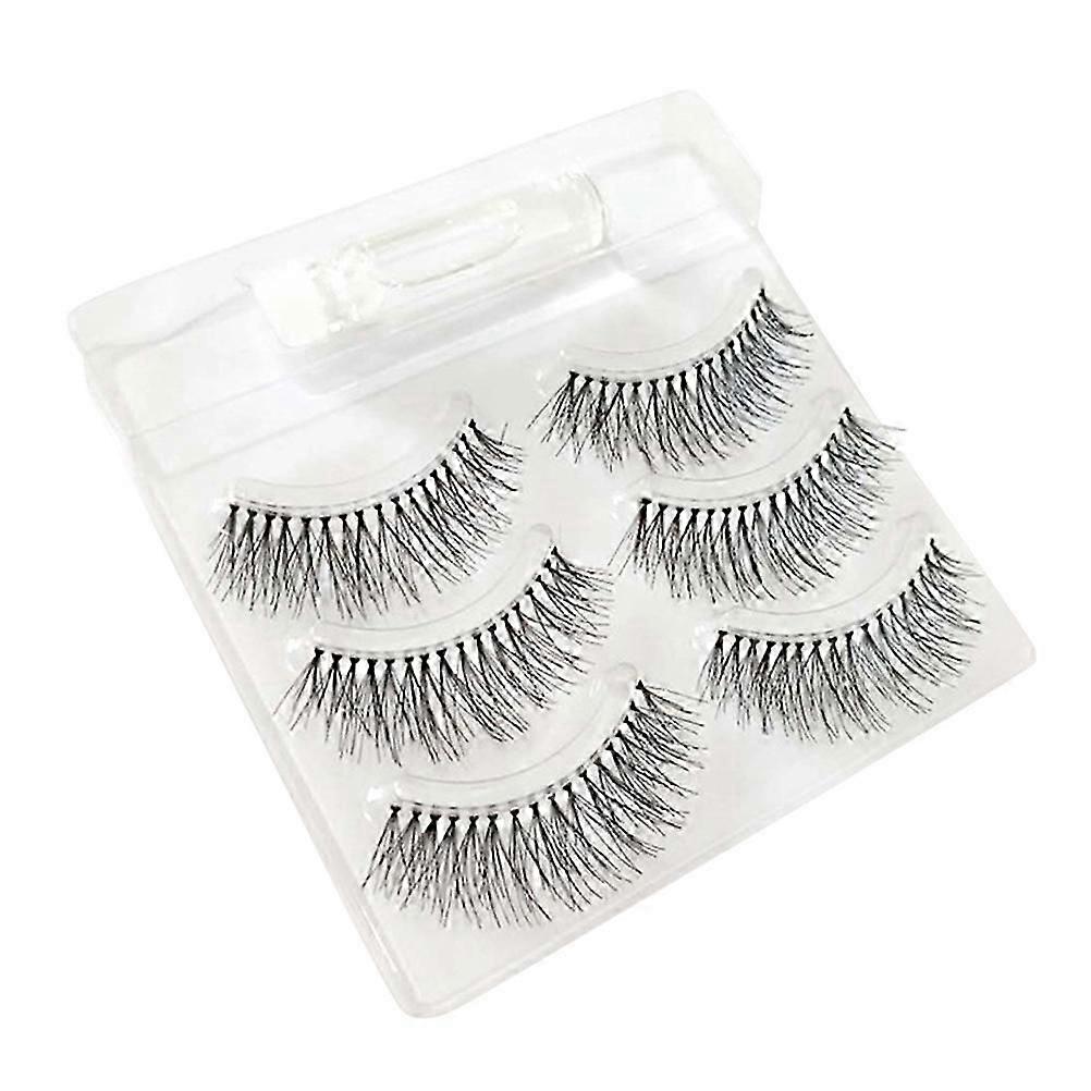 Makeup Eyelashes 3Pair False Eyelashes for Chic Eye Style