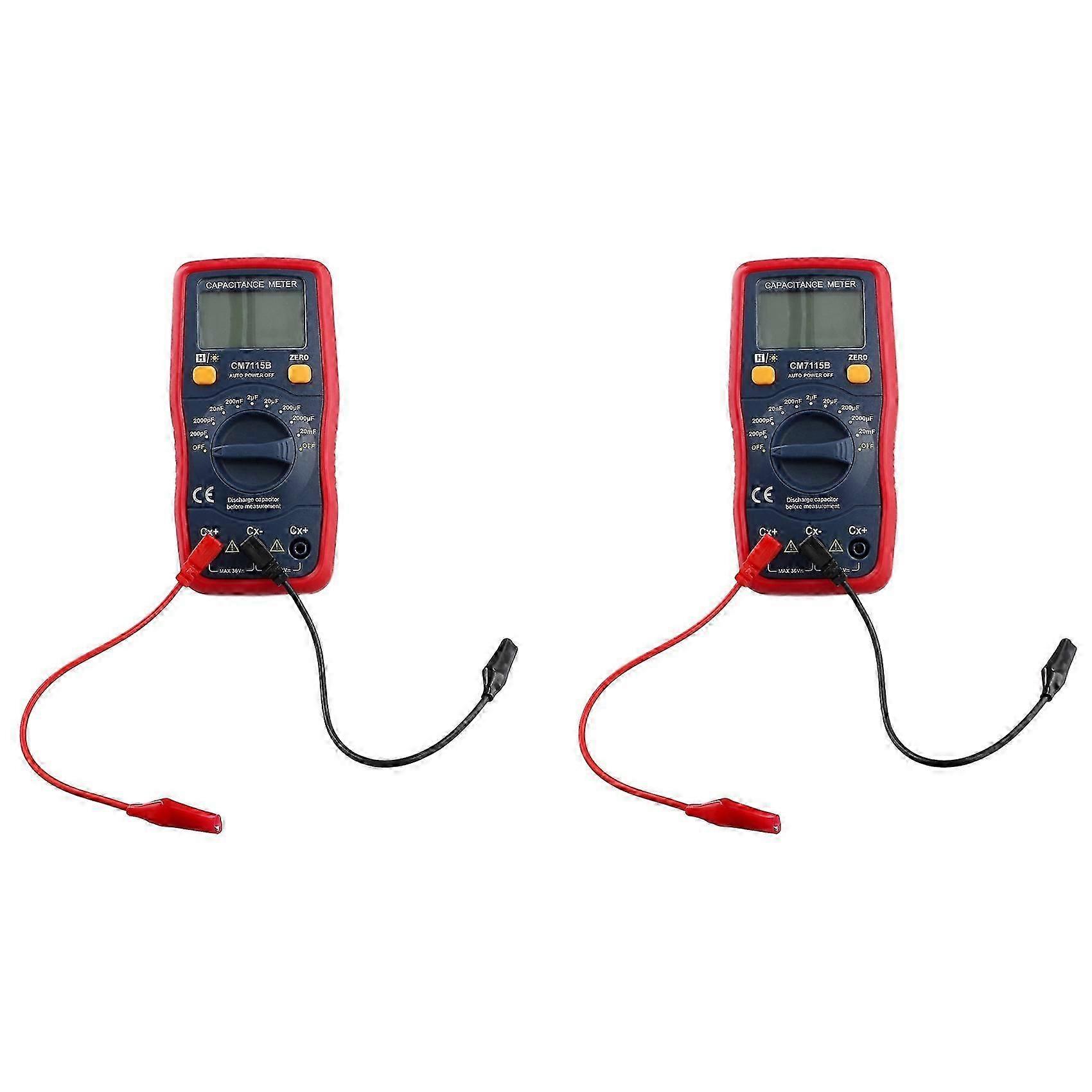 2X Digital Capacitor CM7115B Test Capacitance Meter Digital Capacitance Meter No Discharge Capacitance Meter
