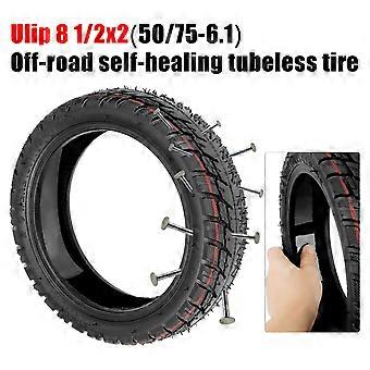 Ulip 8.5" Self-Healing Tubeless Tire 50/75-6.1 for Xiaomi M365 1S Pro Scooter Off-Road
