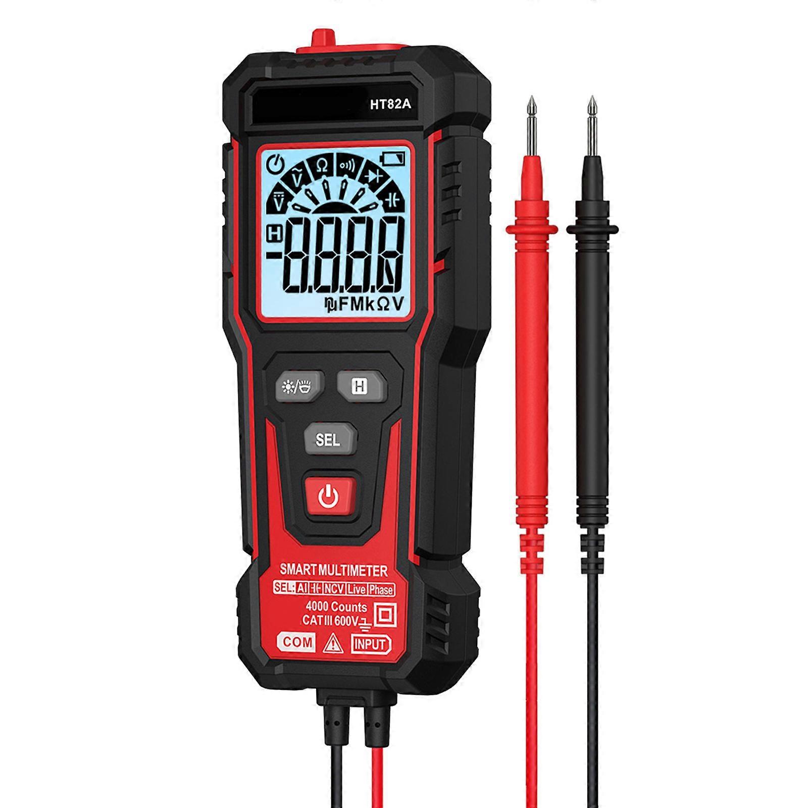 Lightweight Digital Multimeter Performs Multiple Electrical Tests For Specialists And novices Multicolor