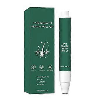 Hiustenkasvuseerumi Roll-On Rosmariini Hiustenkasvurulla Hiusten Elvytysseerumi Ravitsee Päänahkaa Paksumman Terveyden Ja Tukemiseksi Naisille Miehille