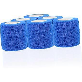 6pcs Self Adhesive Pet Finger Bandages Elastic Wrap for Dogs & Cats Care for Paw Injuries Portable & Convenient Bandage