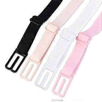 10pcs Women Adjustable Bra Strap Clips Non-slip Bra Buckle Elastic Bra Straps Holder (Random Style)