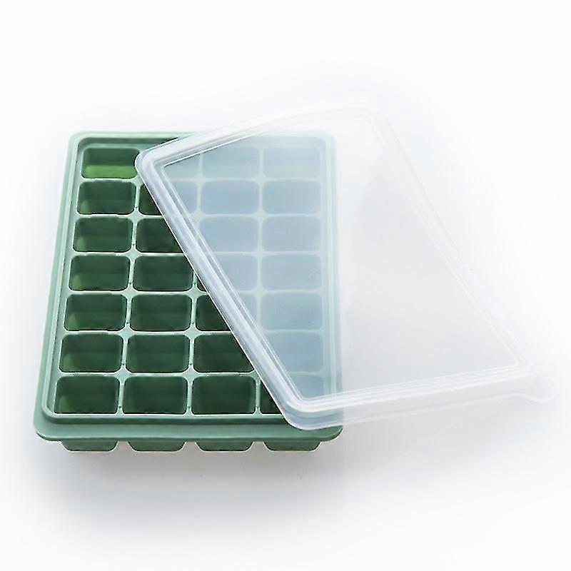 28 Gitter Eisbox Abdeckung Bambus Grün