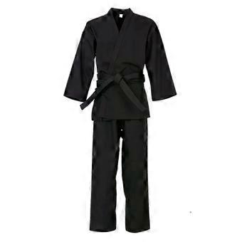 Unicompatible withme de karaté pour enfants et adultes, d'arts martiaux Gi, ceinture gratuite, Judo noir blanc