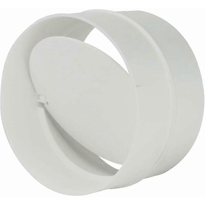 100mm White Round Non Return Pipe Tie PVC Grating