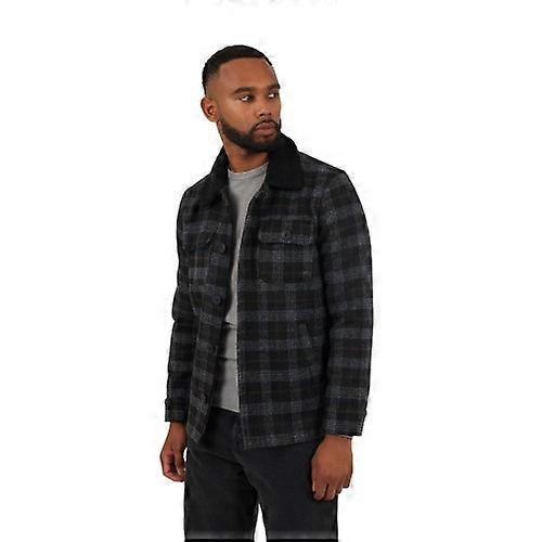 Brave Soul Mens Checked Jacket