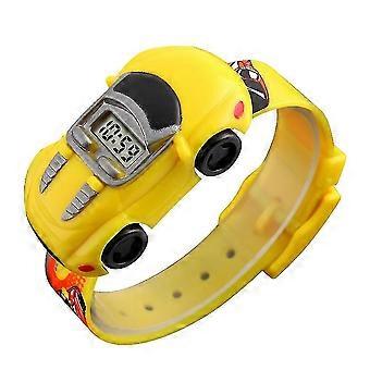 Tegneserie bil Kids Watch legetøj til dreng Elektroniske ure Innovativ form Børn julegave