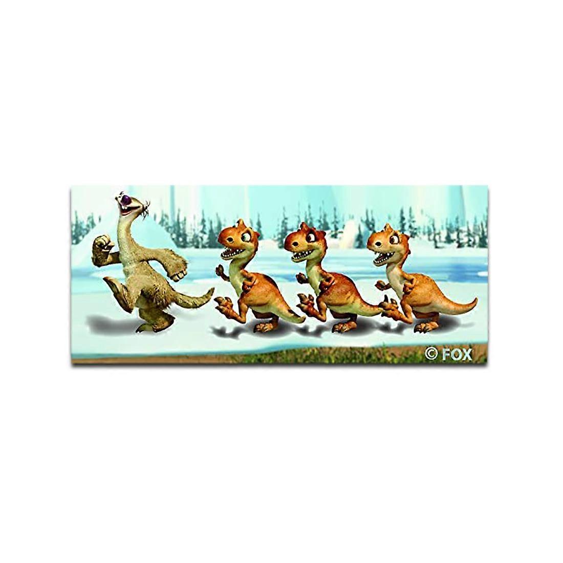 Ice Age Sid with three dinos - Patches / Iron-on patch / Iron on patch / Patches