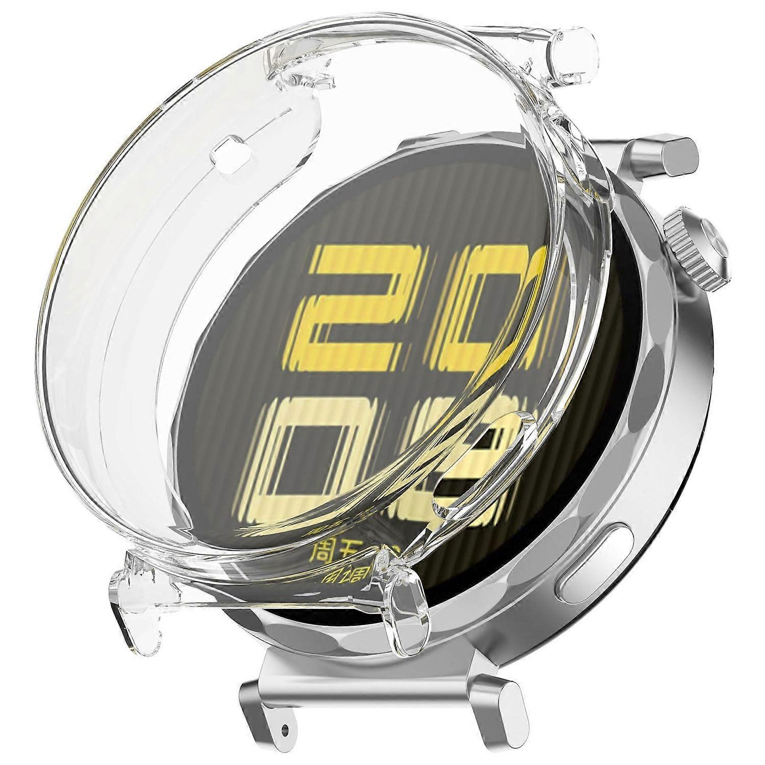 For Huawei Watch GT 5 Pro 42mm Full Cover TPU Smart Protective Case Transparent