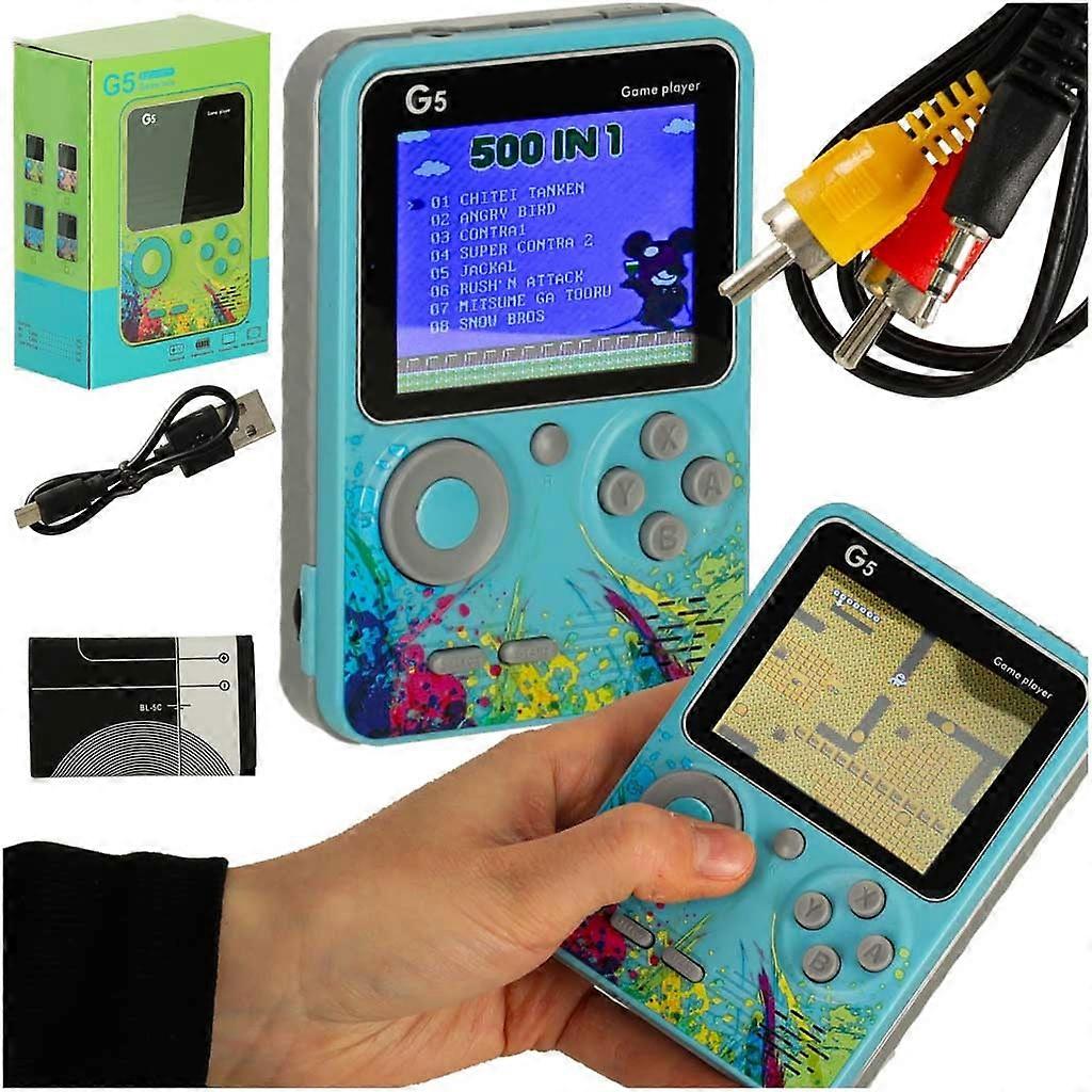 Retro mini portable gaming console