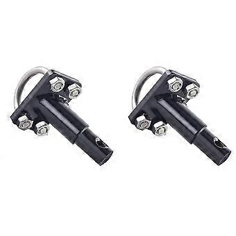 2X Quick Coupling for Bicycle Trailers, Bike Trailers, Animals & Transport - Quick Coupling, Reinforced Load Capacity