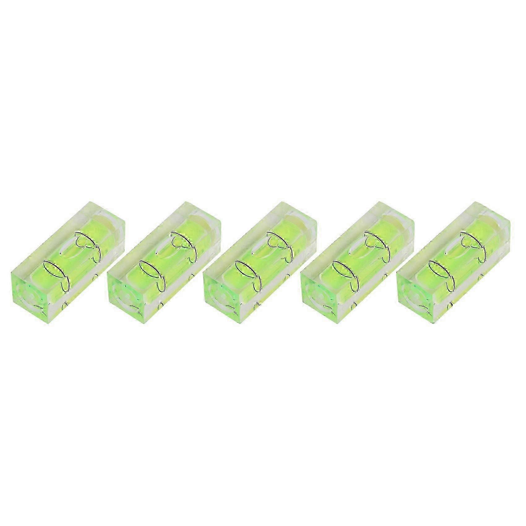 5 Rectangular Horizontal Bubble Column Level Meters, Measuring Level Tool Balancer 10X10X29mm good quality