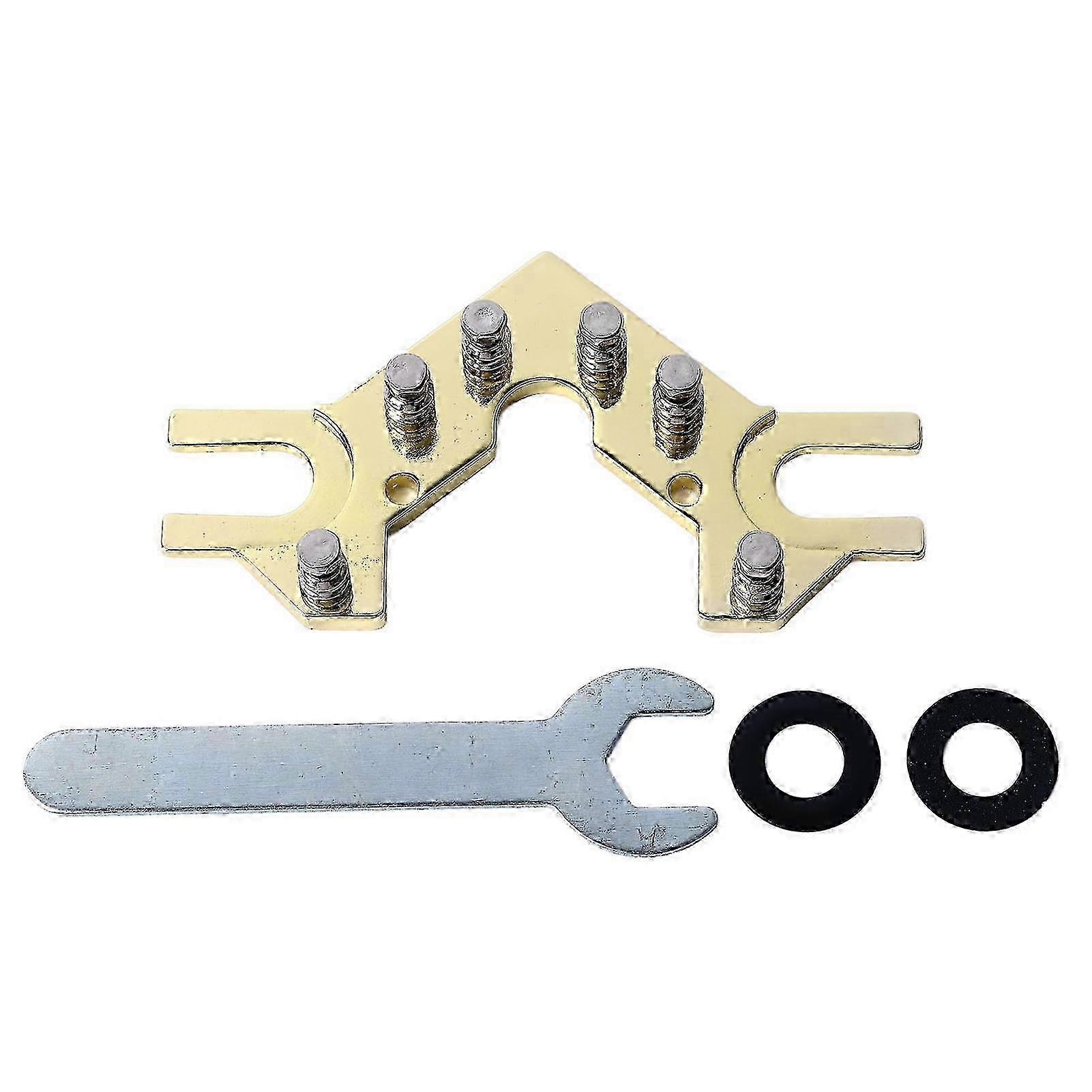 Guitar String Tuner Metal String Locking Tuner Head Instrument Accessory for Replacement Gold