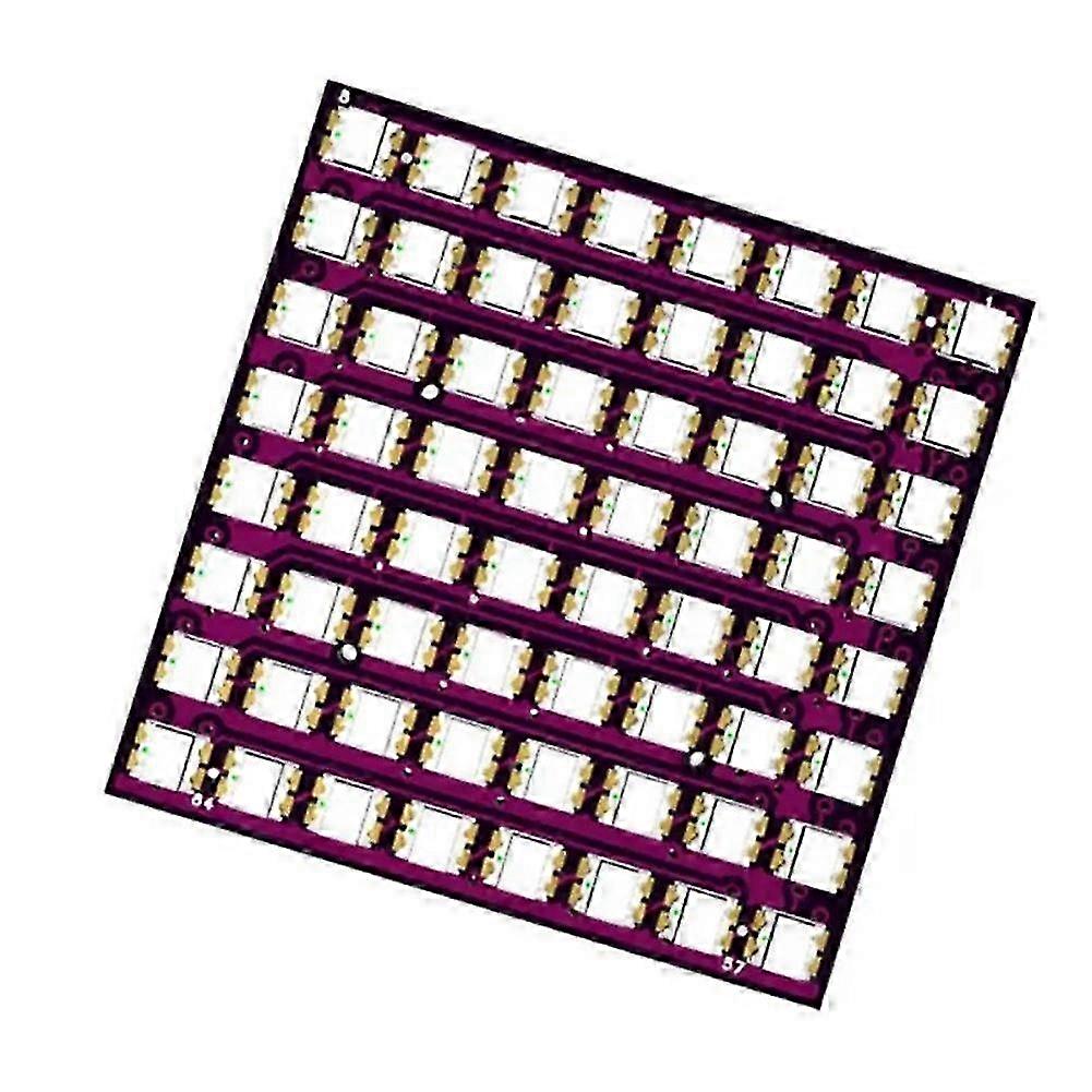 Dotstar High Density 8X 8, 64 Bit Rgb Led Pixel Screen
