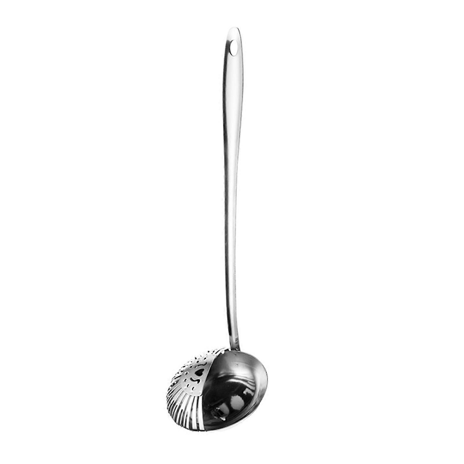 Long Handle Slotted Spoon and Colander for Kitchen Use Needs