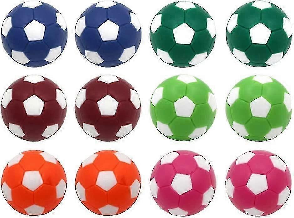 36mm Foosballs Replacement Balls,12 Pack