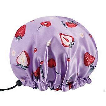 Gorro de ducha. Gorros de ducha ajustables para mujer. Gorro para el cabello extragrande con doble capa impermeable. Gorros de baño, sombrero de ducha para mujeres, niñas y adultos. Protección para el cabello.