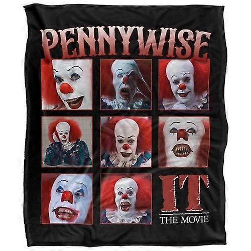It Pennywise Movie Soft Touch Blanket
