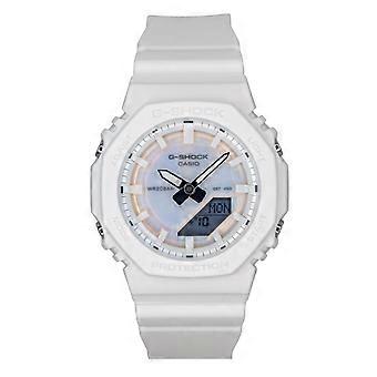 Casio G-Shock Analog Digital Resin Strap Polarized White Dial Quartz GMA-P2100PC-7A 200M Women's Watch