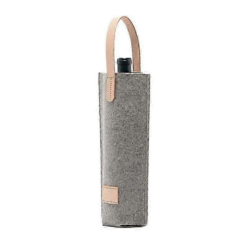 Reusable Felt Wine Cooler Tote