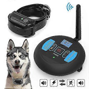 jhg1 Wireless Electronic Dog Fence System Invisible Pet Border Fence System - Convenient Wireless Design