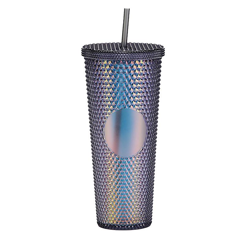 Cups With Lids And Straws For Adults - With Lids And Straws In Vivid Colors, 710ml Iced Coffee & Bulk Party , Plastic Tumbler With Lid And Straw For