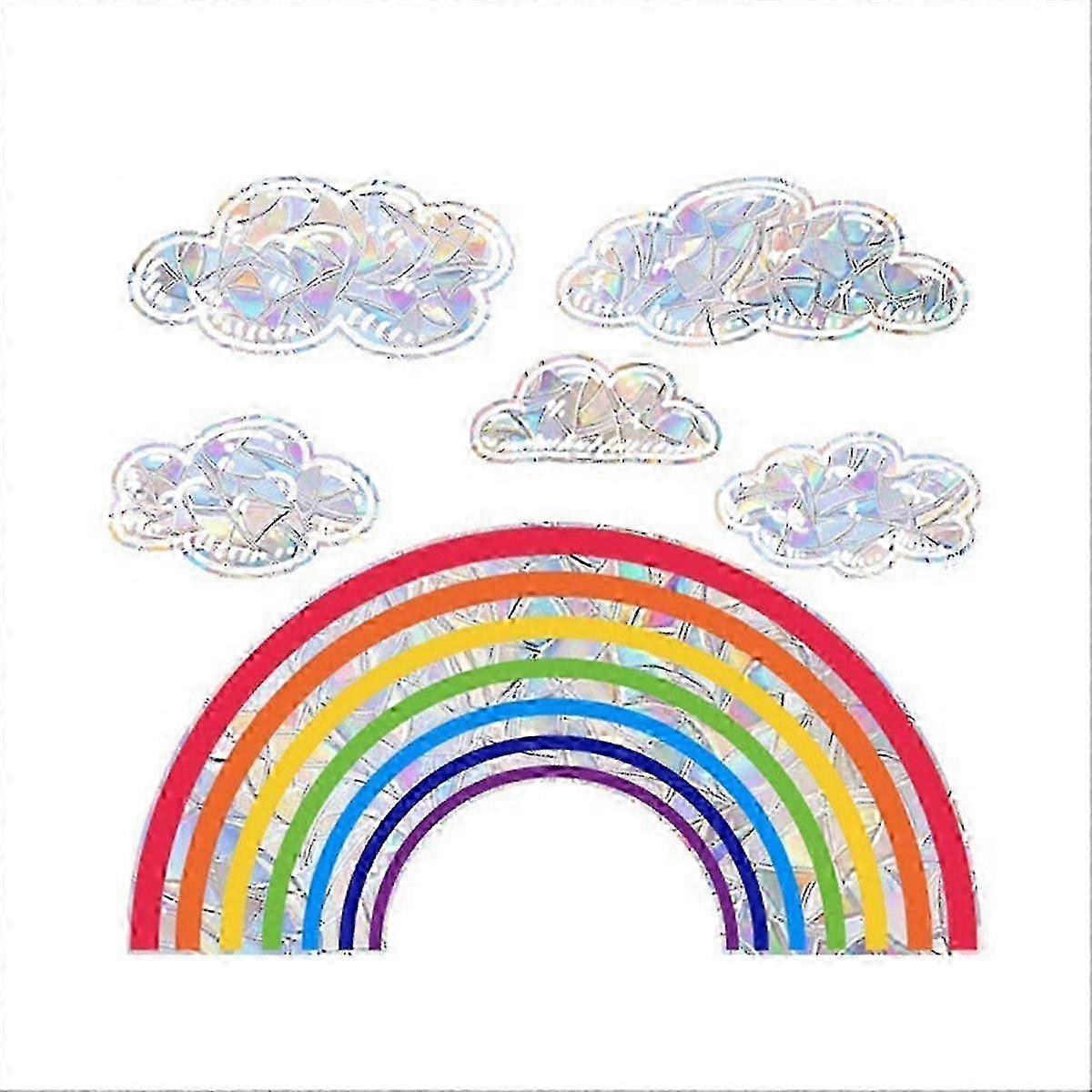 Rainbow PVC Static Cling for Windows