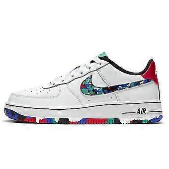 Nike Air Force 1 Low Crayon White Multi GS CU4632-100
